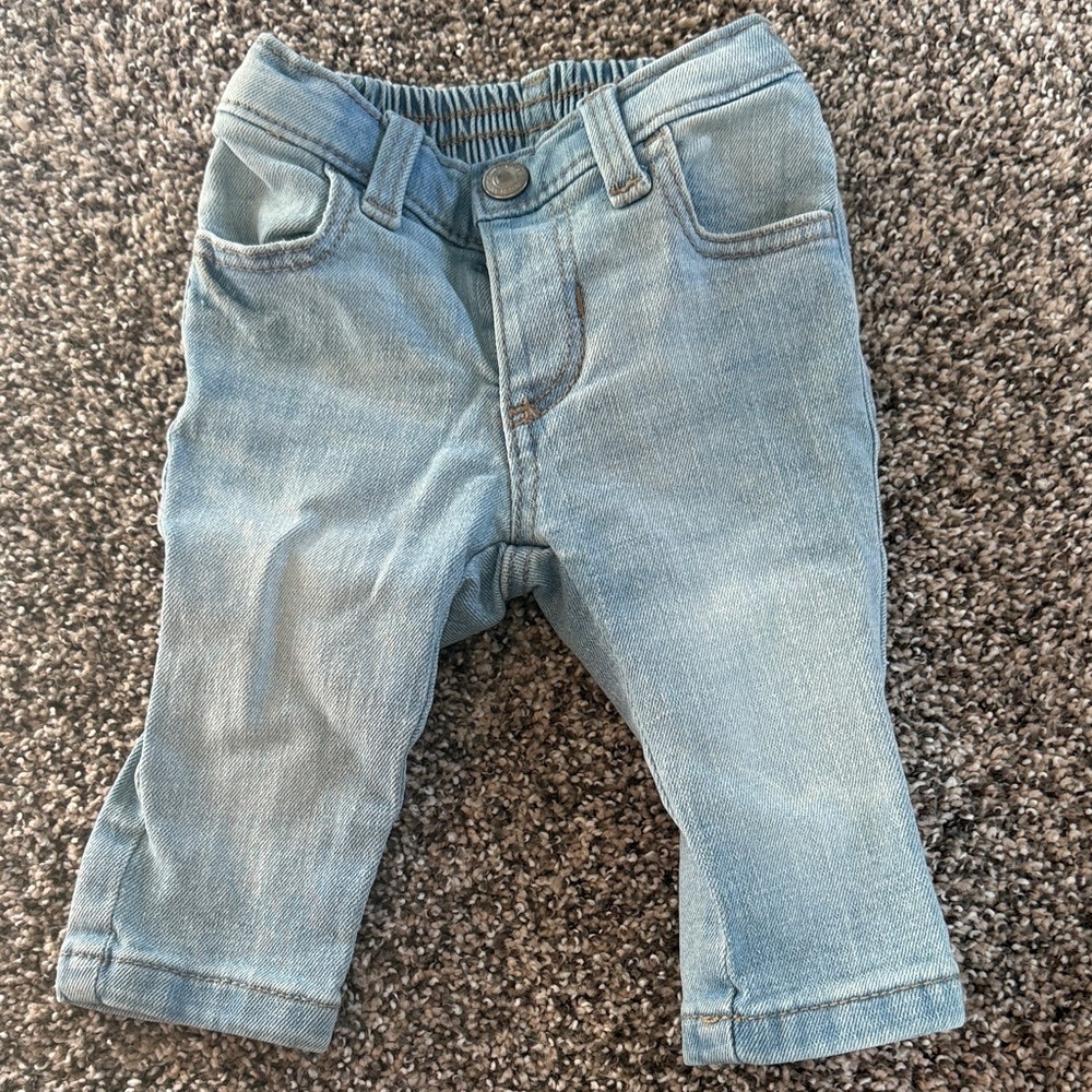 Old Navy Baby Girl Light Blue Kids Jeans Size 3-6 Months